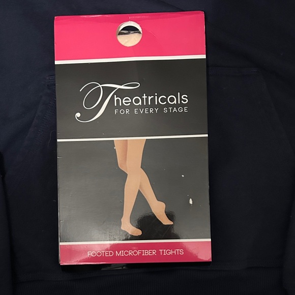 Accessories - Footed Microfiber Tights - Nude